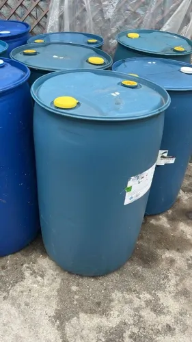 Barris de plástico azul para jardim - 5 unidades