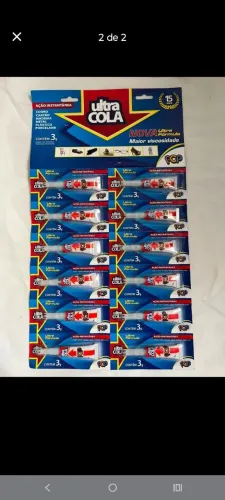 Material cola instantanea + entrega grátis