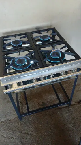 FOGÃO INDUSTRIAL NOVO BAIXA PRESSÃO 41 9- *