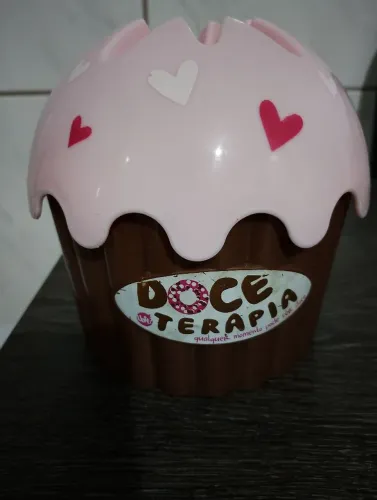 Porta doces capcake 
