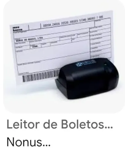 Leitor de Boletos (de código de barras) Nonus