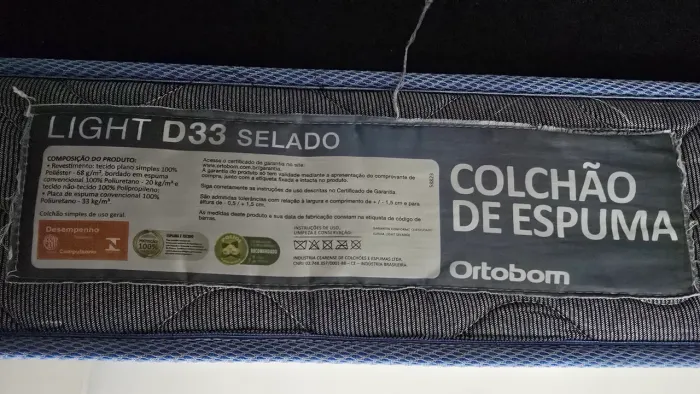 CAMA CASAL base+colchão