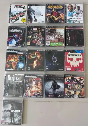 Jogos de PS3 - R$ 40 cada