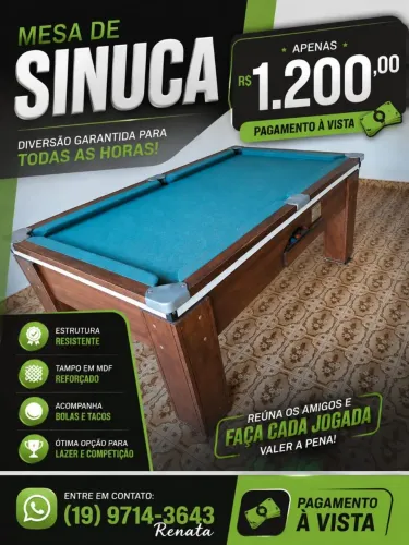 Mesa de Sinuca