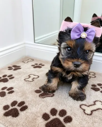 Yorkshire Terrier Encantadora Um Verdadeiro Luxo em Forma de Pet!