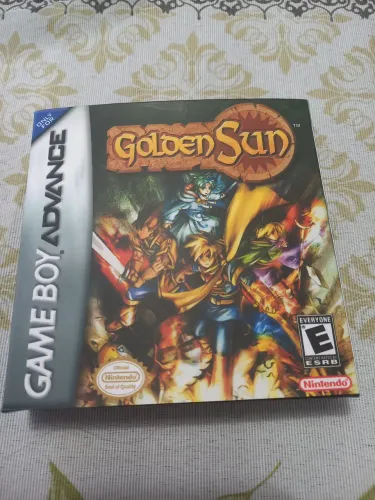 Jogo Golden Sun Game Boy Advanced Original