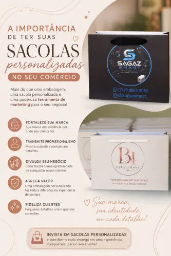 Sacolas Personalizadas 