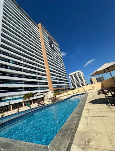 Vista mar, 2 suites, 2 vagas, predio FAMILIAR