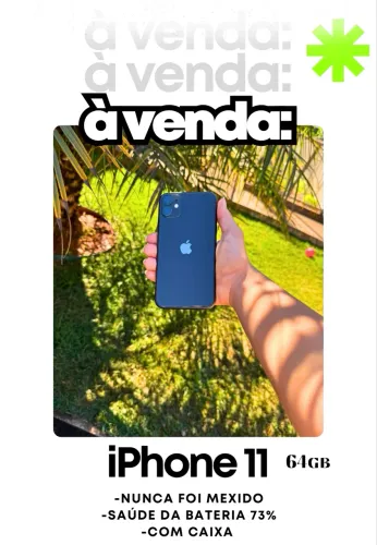 VENDO IPHONE 11 64gb