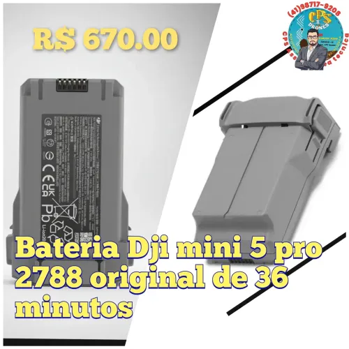 Bateria Dji mini 5 pro 