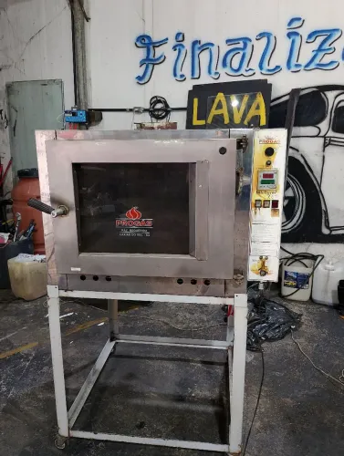 Forno turbo industrial a gás usado em bom estado