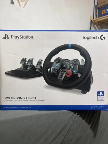 KIT VOLANTE LOGITECH G29 + CÂMBIO H