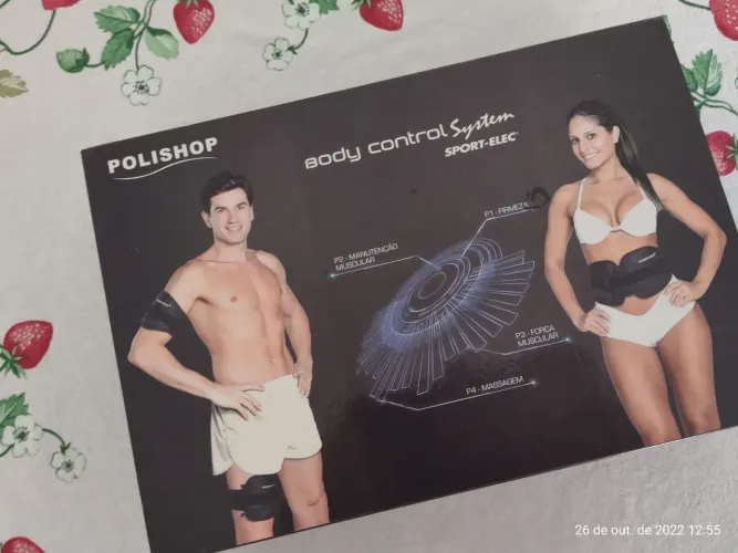 Eletroestimuladot muscular Body Control System - Polishop 