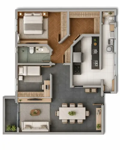 Apartamento para venda com 100 metros quadrados com 2 quartos em Centro - Campinas - São P