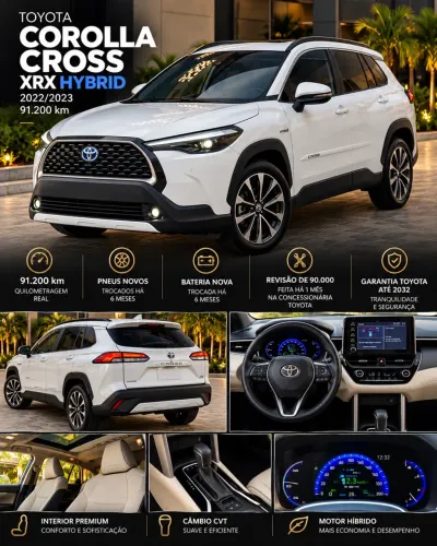 Toyota Corolla Cross XRX 1.8 16V Aut.(híbrido) 2023