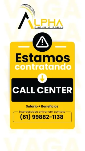 Vaga para Call Center