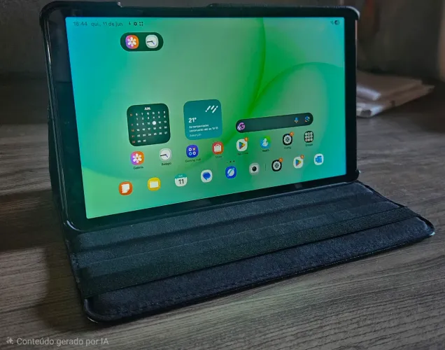Tablet Samsung A11 + Capinha + Película protetora