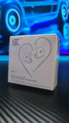 Fone de Ouvido Intra-Auricular KZ EDC - HIFI Bass + Microfone | 3.5mm In ear Gamer