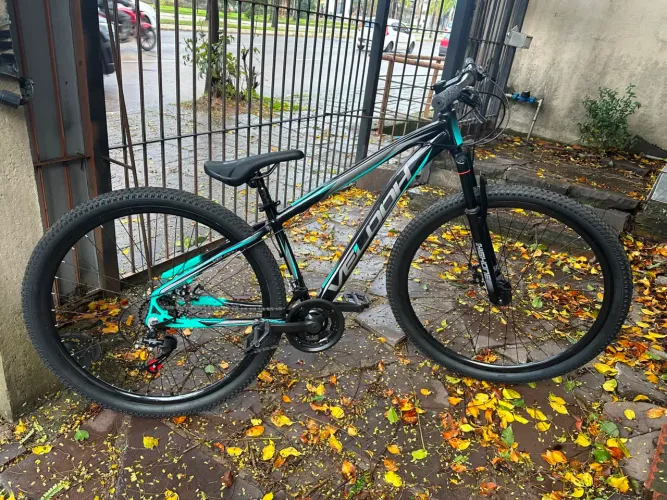 Bicicleta aro 29 freios a disco alumínio 
