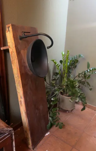Bancada em madeira