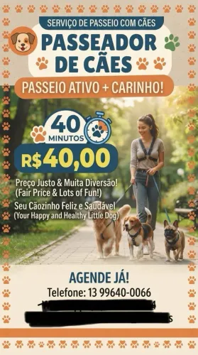 Passeadora de pets