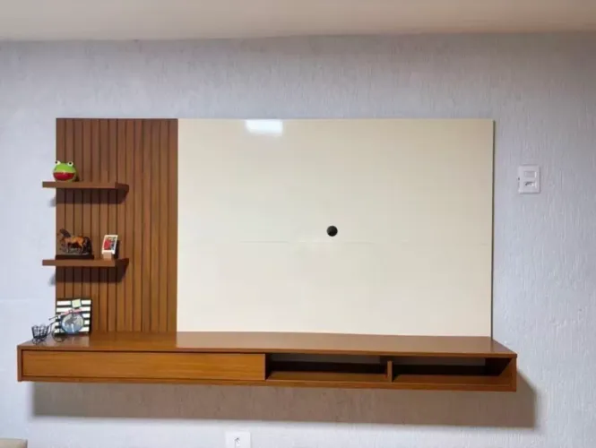 Painel Ripado em Mdf para Tv até 60 polegadas