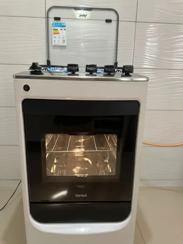 Fogão elétrico consul novinho aceito cartões 