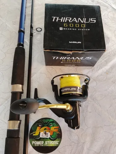 Kit de pesca praia e costão