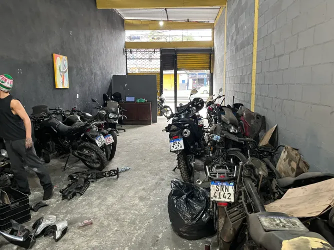 PASSO OFICINA DE MOTOS MONTADA