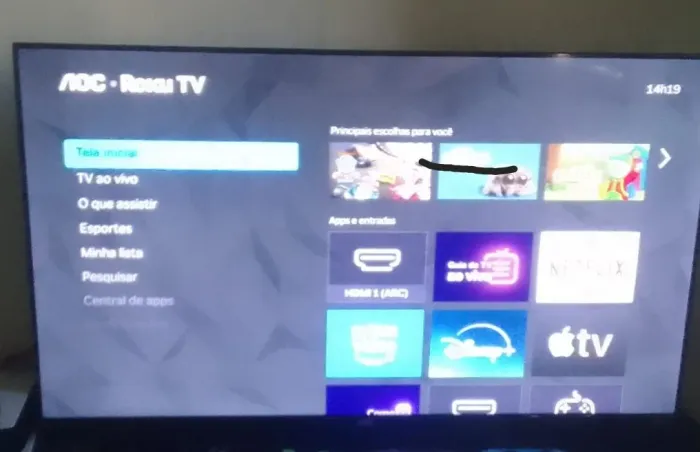Pra vender hojeeee , SMART TV AOC ROKU TV 43 POLEGADAS