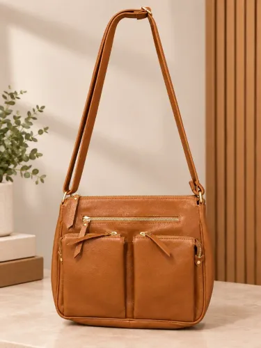 BOLSA TRANSVERSAL COURO LEGÍTIMO