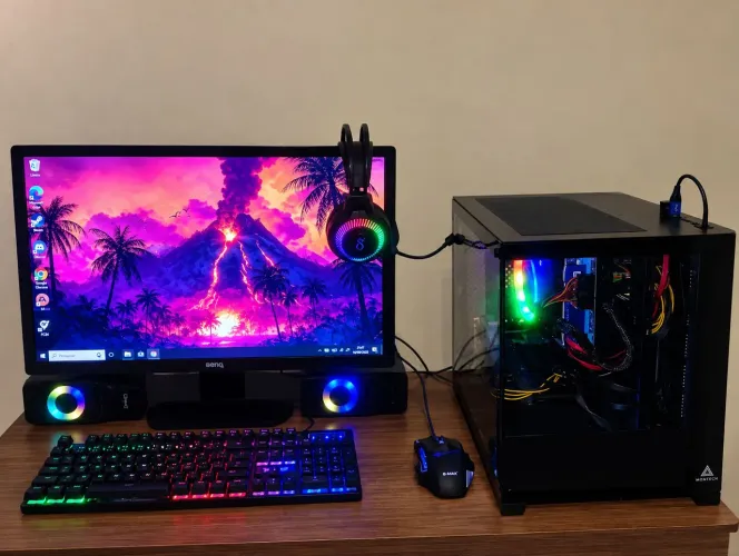 Pc Gamer completo - i5 + Gtx1060 5gb
