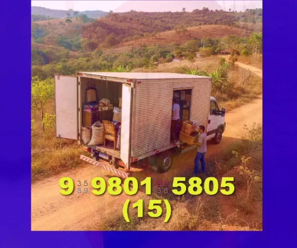 Mudança simples e rápida! Frete a preços baixos! Ligue agora: 15?9?9801?5805