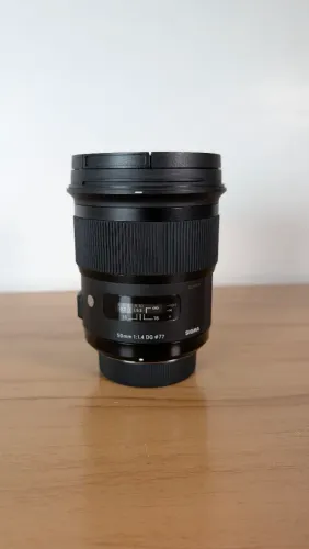 Lente Sigma 50mm f/1.4 DG Art para Nikon - Perfeito Estado