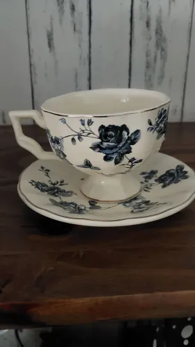 Xícara de café retrô