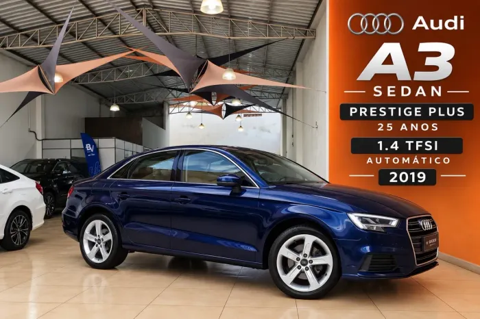 Audi A3 Sed. P.plus 1.4 25anos Flex TFSI Tip. 2019
