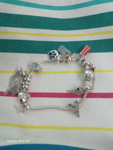 Pulseira feminina prata pandora 925
