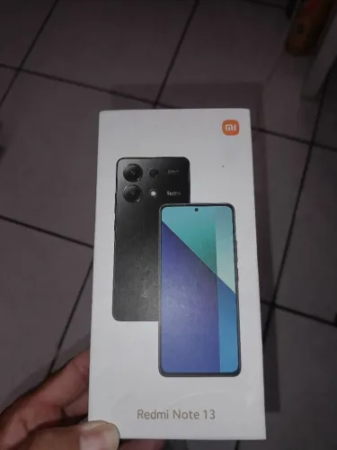 Redmi Note 13 Midnight Black, 256gb e 8gb ram.