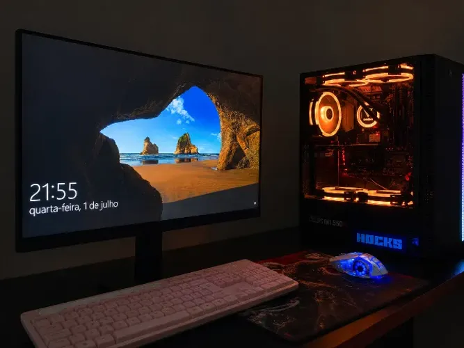 PC Gamer i7 9700KF + Monitor Gamer AOC 24"