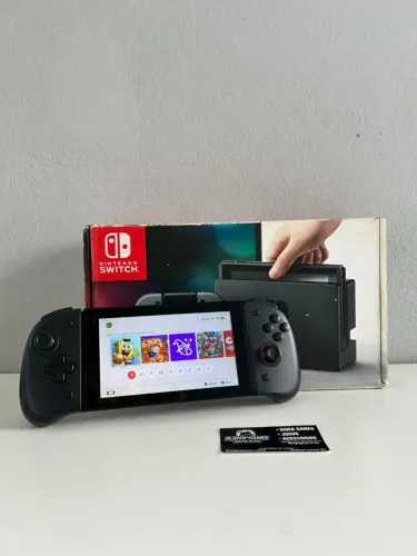 Nintendo Switch V1 Desbloqueado!! (Aceito Cartão)