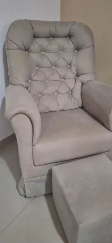 Poltrona de amamentação balanço 