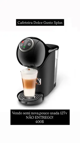 Cafeteira dolce gusto splus