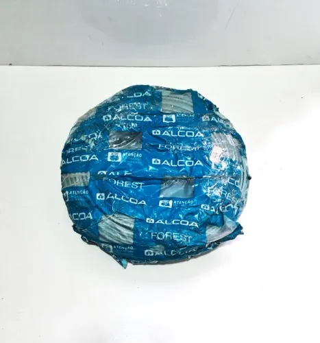 Fio Solido 4,0 mm - Azul - Rolo 100 mts - Alcoa