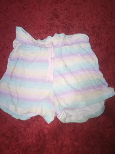 Shorts de tecido para fica em casa