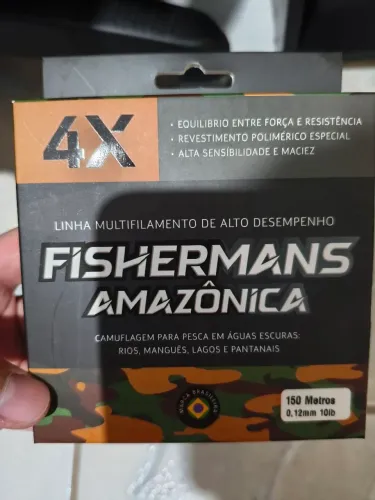 Linha multi fishemans 4x 0.12mm 300m