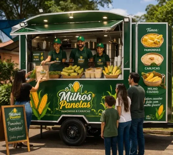 Trailer de milho