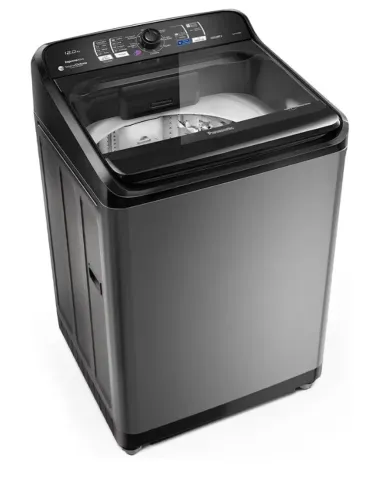 Máquina lavar Panasonic 12kg titânio 