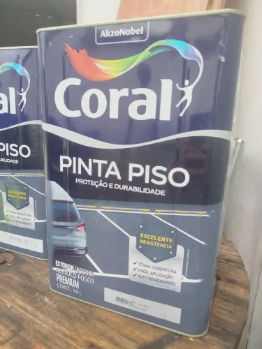 Vento tintas de piso 18L Coral