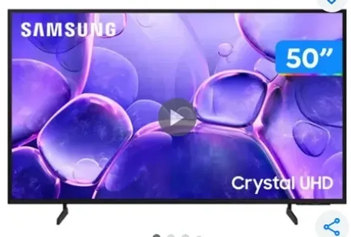 TV Samsung Smart TV Crystal UHD 4K 50? - Modelo UN50DU7700G
