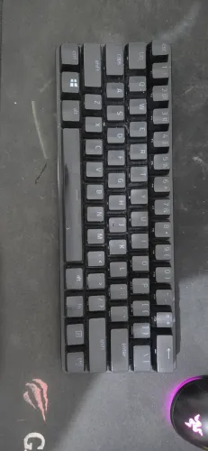 Teclado Razer Huntsman Mini v2 em perfeitas condições 100% funcional